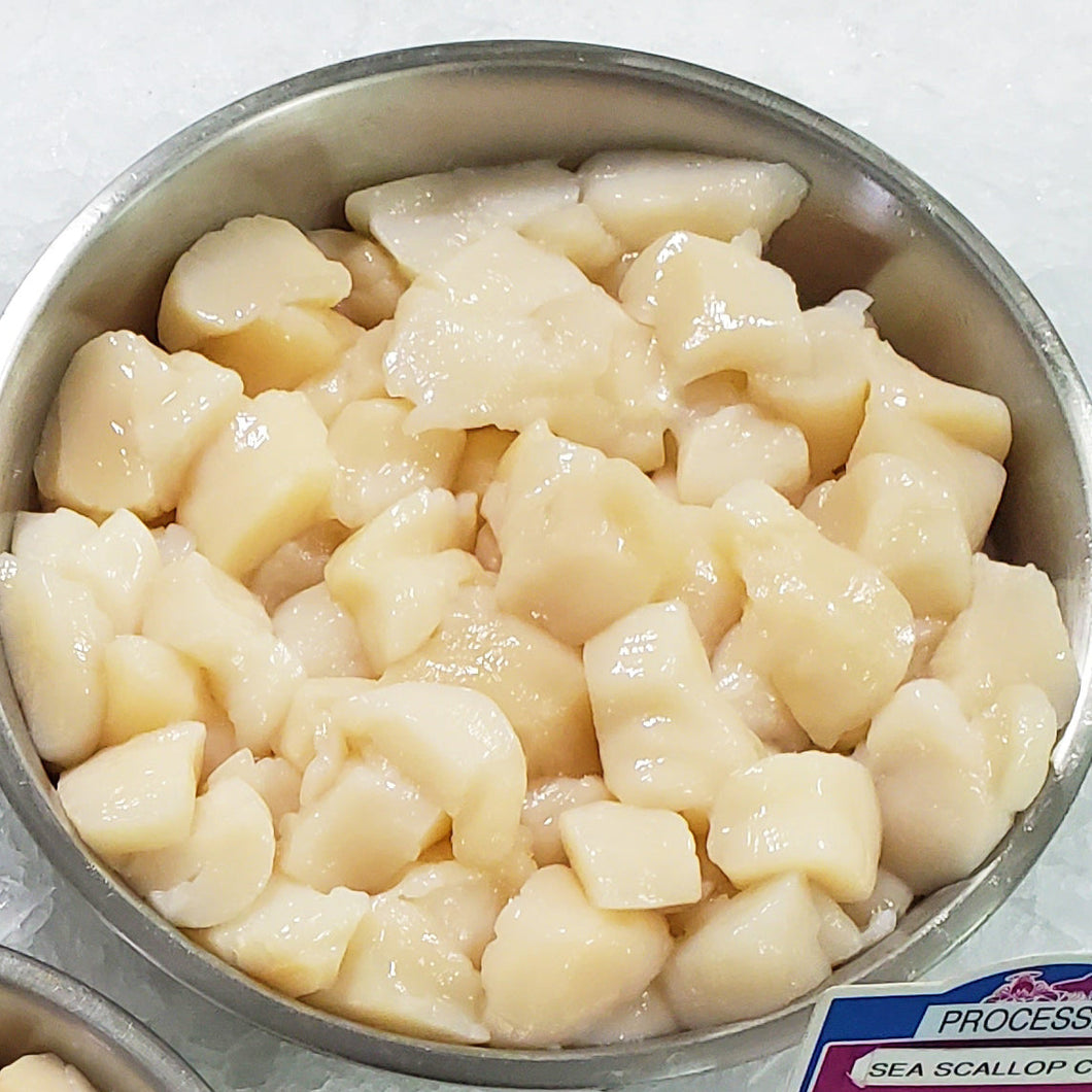 Processed Sea Scallop Chunks Fisherman's Market Seafood Outlet
