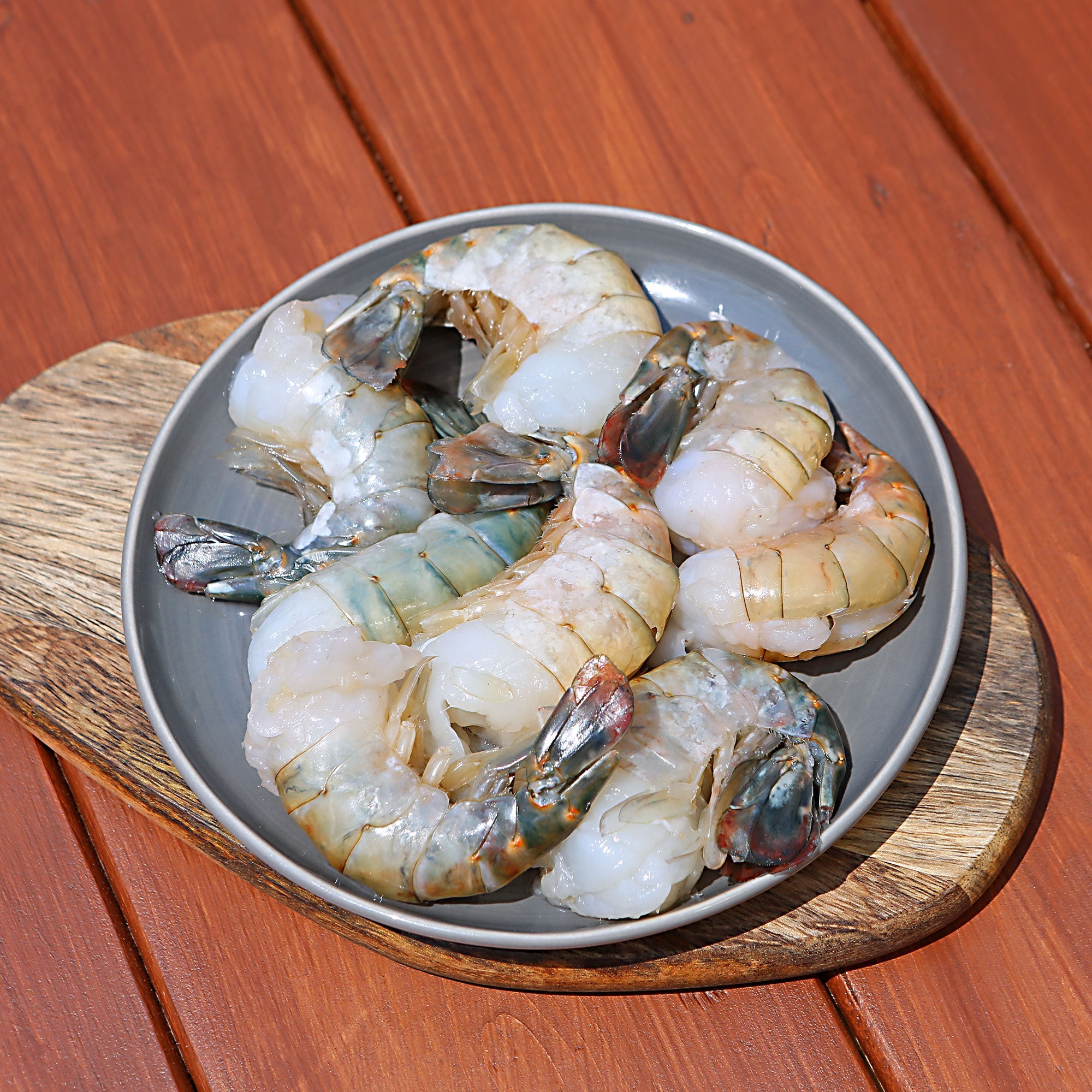 uncooked shrimp