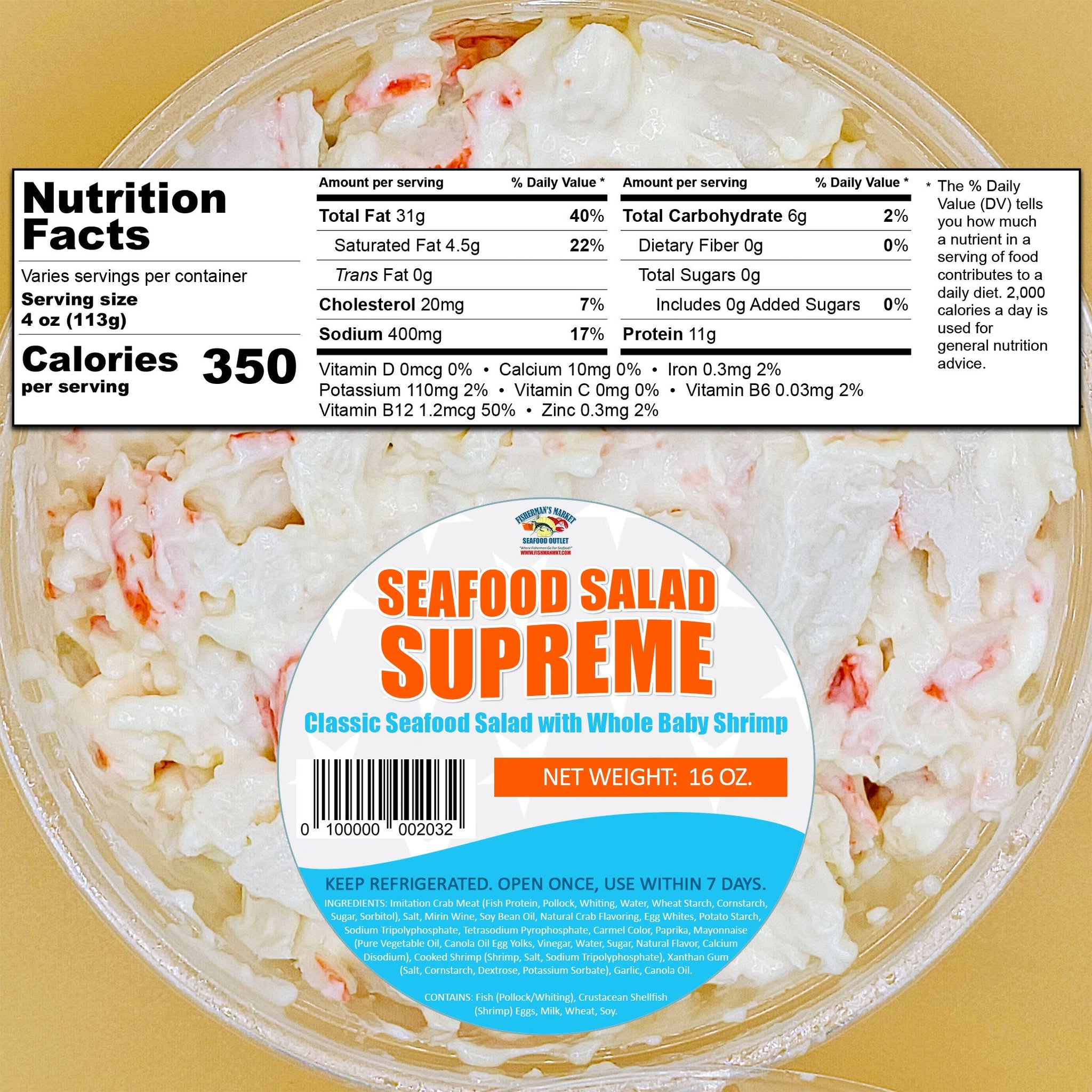 Seafood Salad Supreme – Fisherman's Market Seafood Outlet