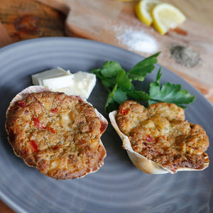 Stuffed Scallops 2-Pack Fisherman's Market Seafood Outlet