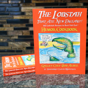 "The Lobstah That Ate New England" Cookbook Fisherman's Market Seafood Outlet